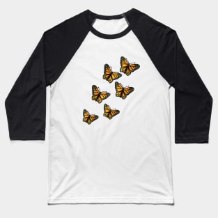 Monarch butterflies Baseball T-Shirt